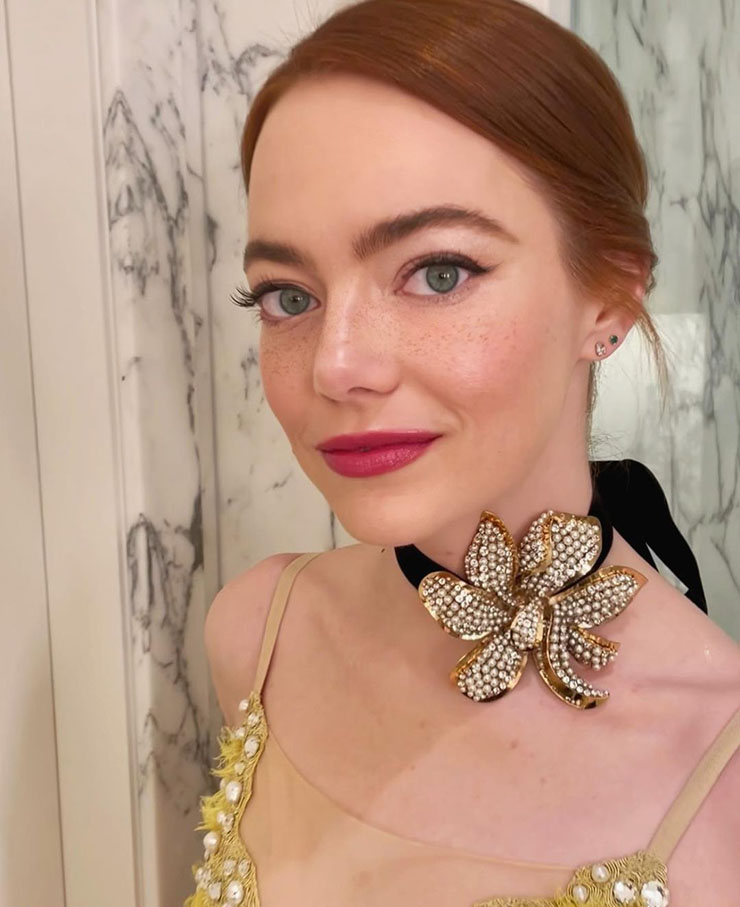 Emma Stone’s Ethereal ‘Poor Things’ Premiere Makeup