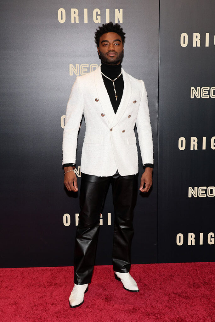 Jelani Alladin attends the "Origin" New York premiere