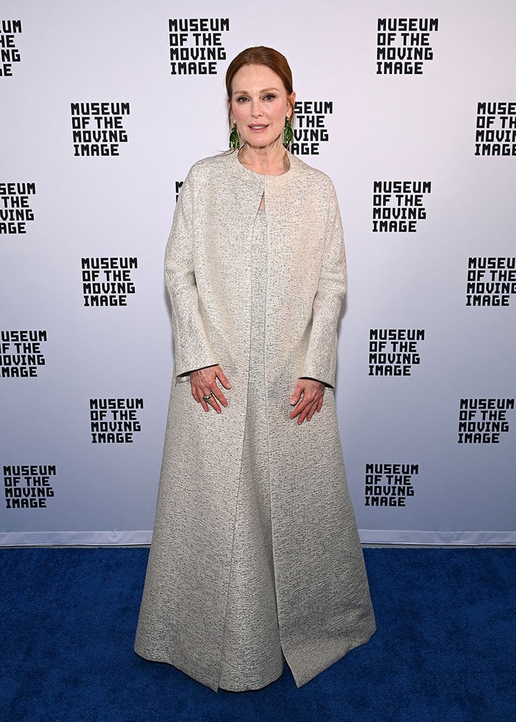 Julianne Moore Wore Dior Haute Couture To The Museum of The Moving Image Honors Todd Haynes