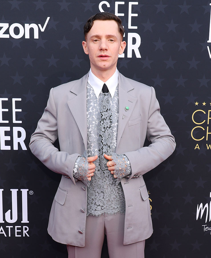 Chris Perfetti in Dolce & Gabbana - 2024 Critics' Choice Awards