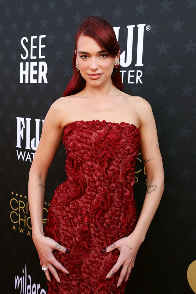 Dua Lipa in Prada - 2024 Critics Choice Awards