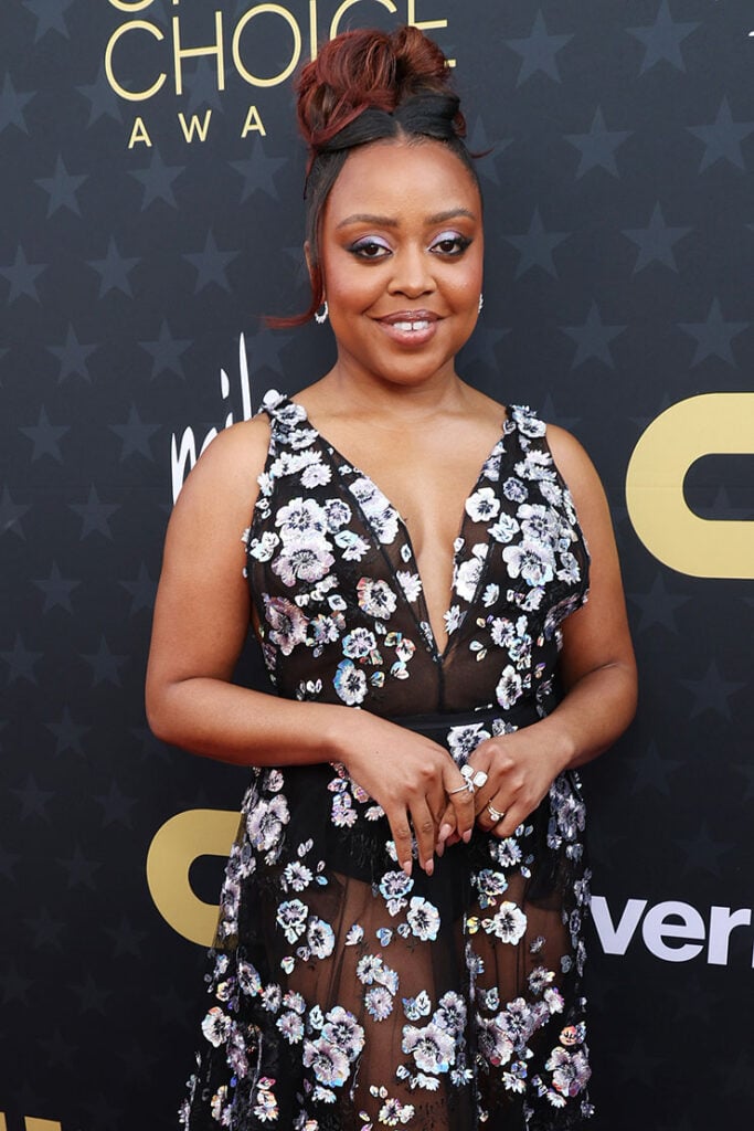 Quinta Brunson Wore Georges Hobeika To The 2024 Critics' Choice Awards
