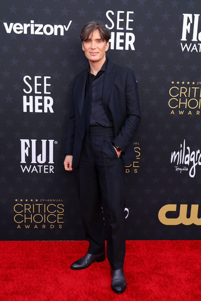 Cillian Murphy in Zegna - 2024 Critics' Choice Awards