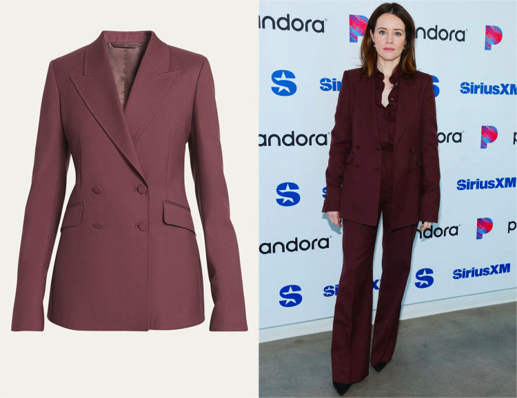 Claire Foy’s Gabriela Hearst Stephanie Blazer