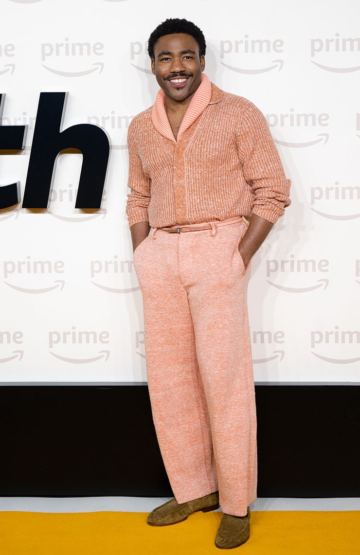 Donald Glover Wore Zegna To The ‘Mr & Mrs Smith’ London Premiere