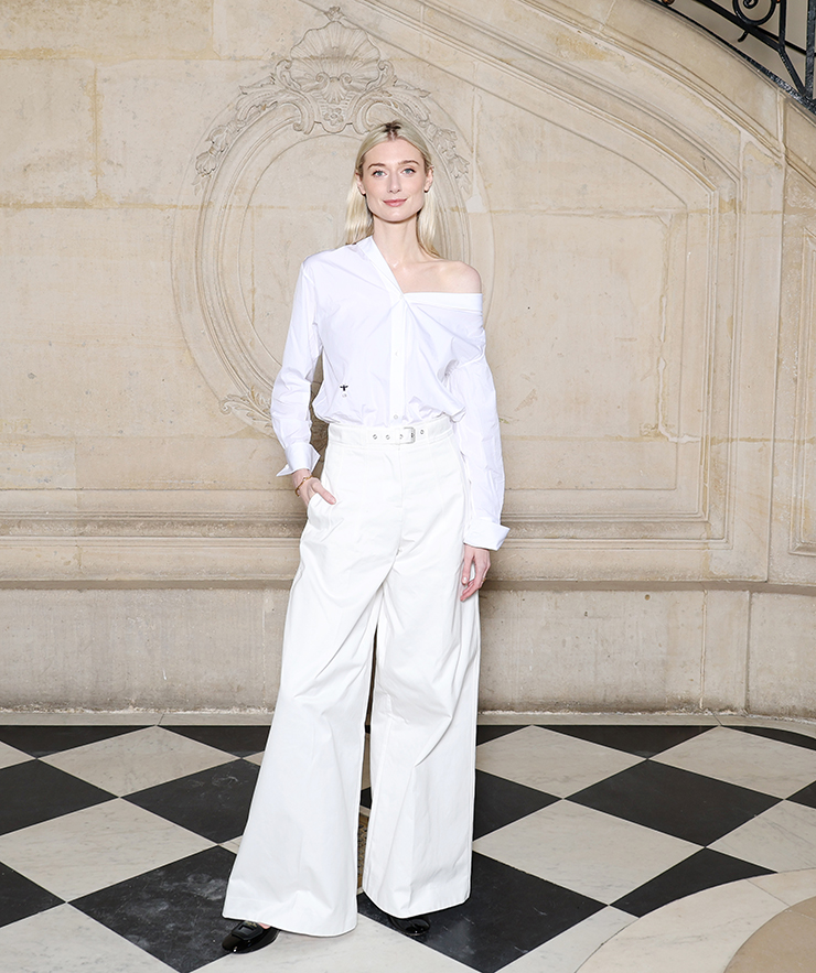 Elizabeth Debicki attends the Christian Dior Haute Couture Spring/Summer 2024 show