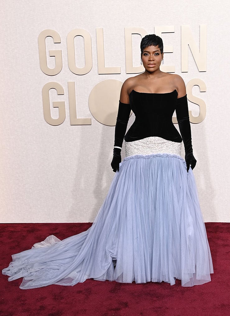 Fantasia Barrino Wore Dolce & Gabbana To The 2024 Golden Globe Awards