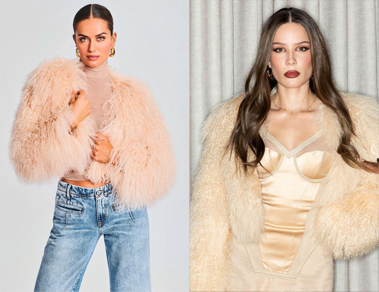 Halsey’s Retrofête Luxe Fur Jacket