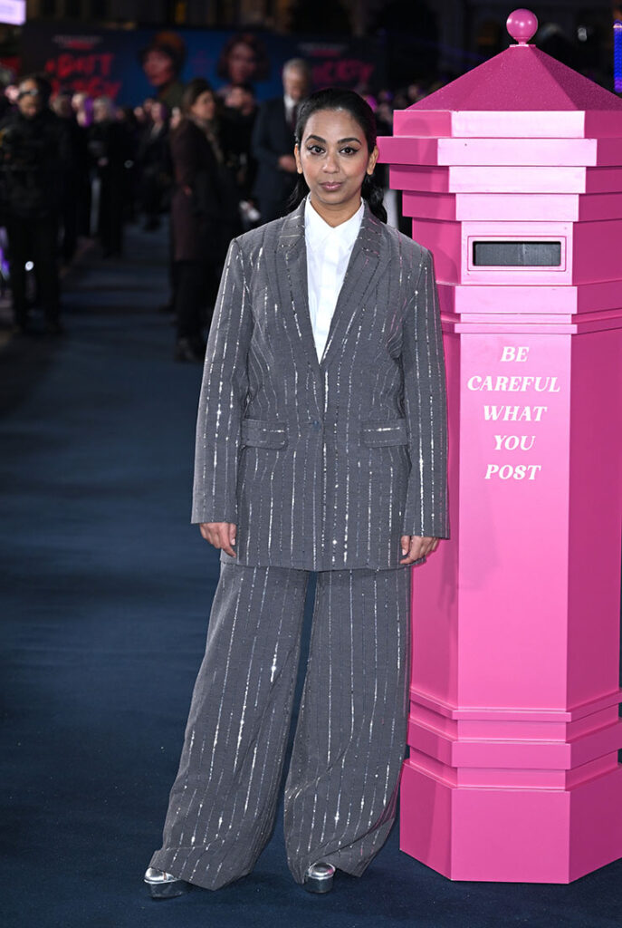 Anjana Vasan attends the European Premiere of "Wicked Little Letters" 