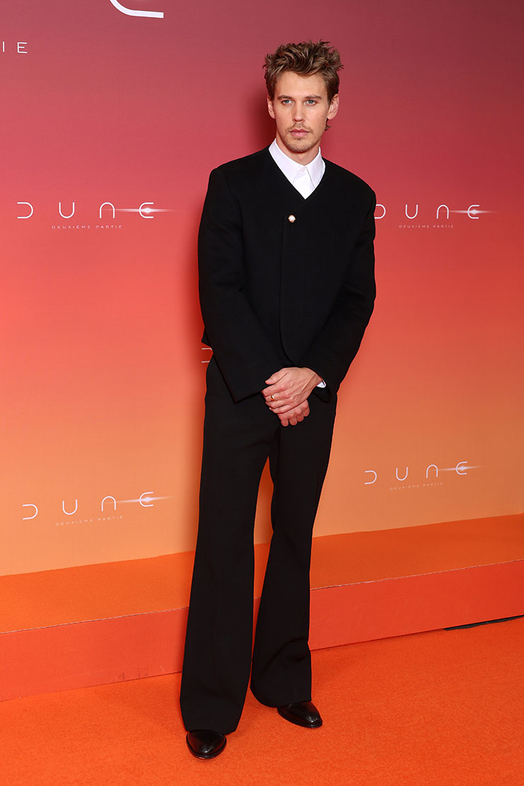 Austin Butler Wore Louis Vuitton To The ‘Dune: Part Two’ Paris Premiere