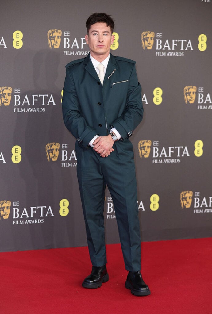 Barry Keoghan at the 2024 BAFTAs