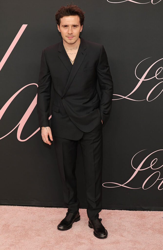 Brooklyn Beckham in Dior Men at the 'Lola' LA Premiere