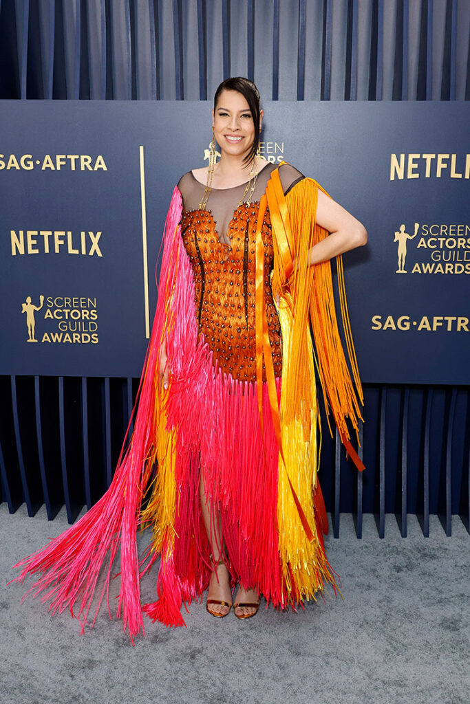 Cara Jade Myers at the 2024 SAG Awards