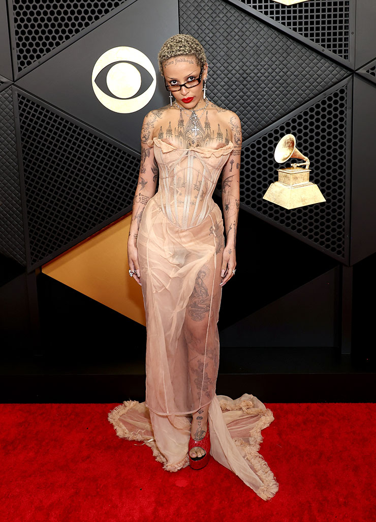 Doja Cat Wore Dilara Fındıkoğlu To The 2024 Grammy Awards