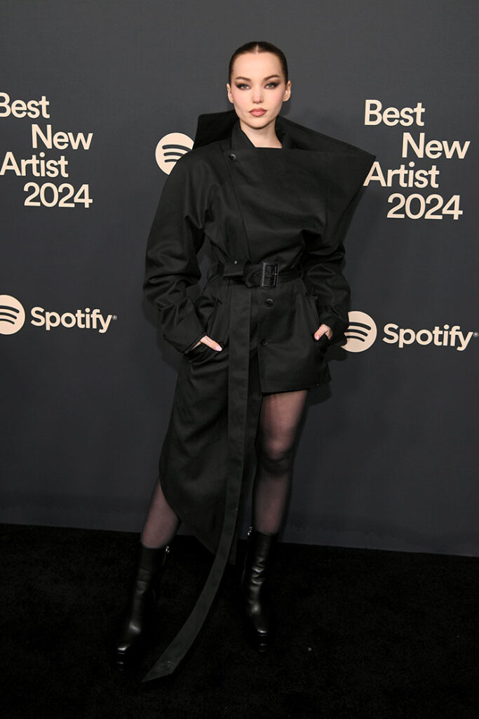 Dove Cameron attends the 2024 Spotify Best New Artist Party