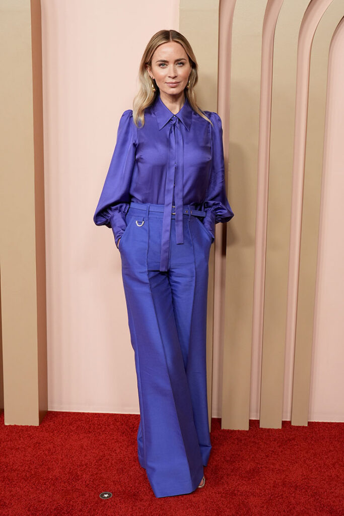 Emily Blunt attends the 96th Oscars Nominees Luncheon