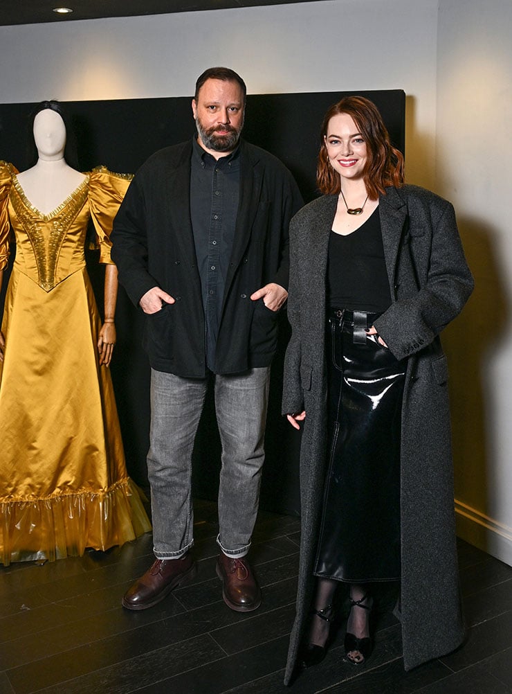 Emma Stone Wore Khaite & Louis Vuitton To The ‘Poor Things’ London Screenings