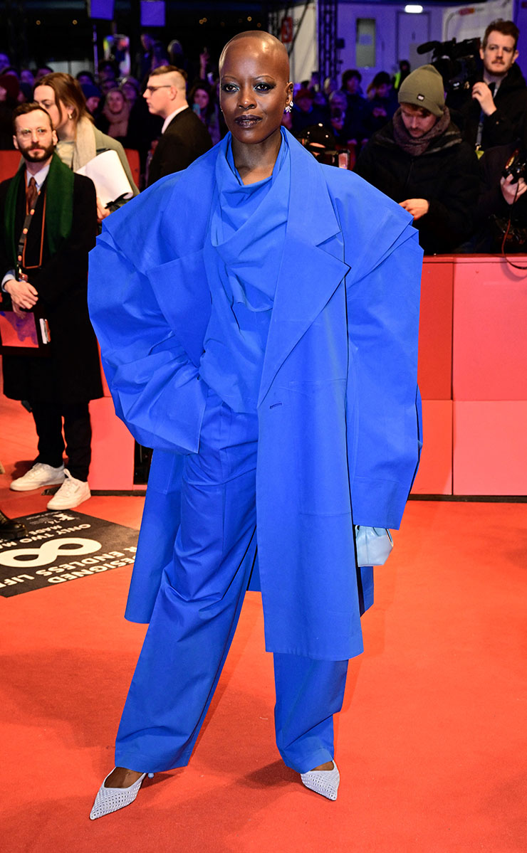 Florence Kasumba Wore Issey Miyake To The Berlin Film Festival Closing Ceremony