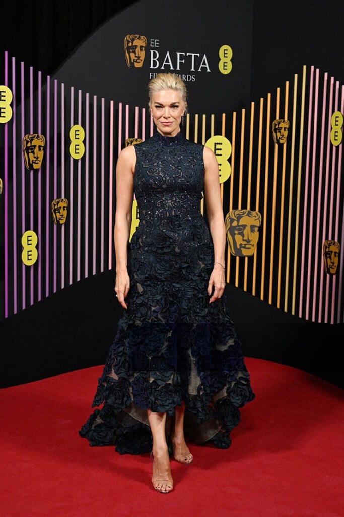 Hannah Waddingham wore Oscar de la Renta to the 2024 BAFTAs