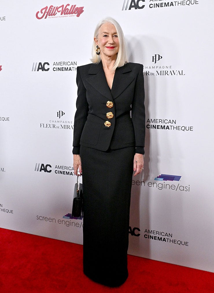 Helen Mirren Wore Saint Laurent To The 2024 American Cinematheque Awards