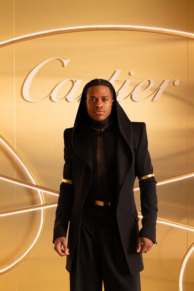 Jeremy Pope attends Cartier’s Trinity100 Celebration