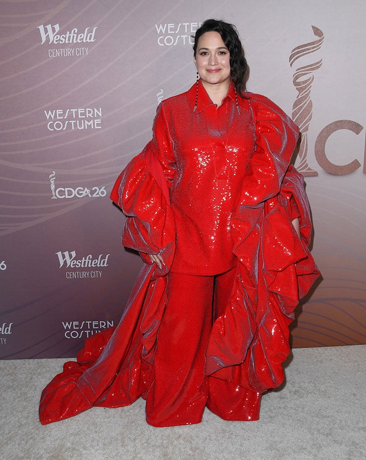 Lily Gladstone Wore Valentino To The 2024 Costume Designers Guild Awards