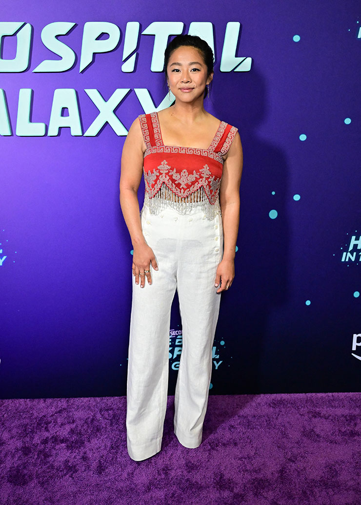 Stephanie Hsu Wore Bode To ‘The Second Best Hospital in the Galaxy’ LA Premiere