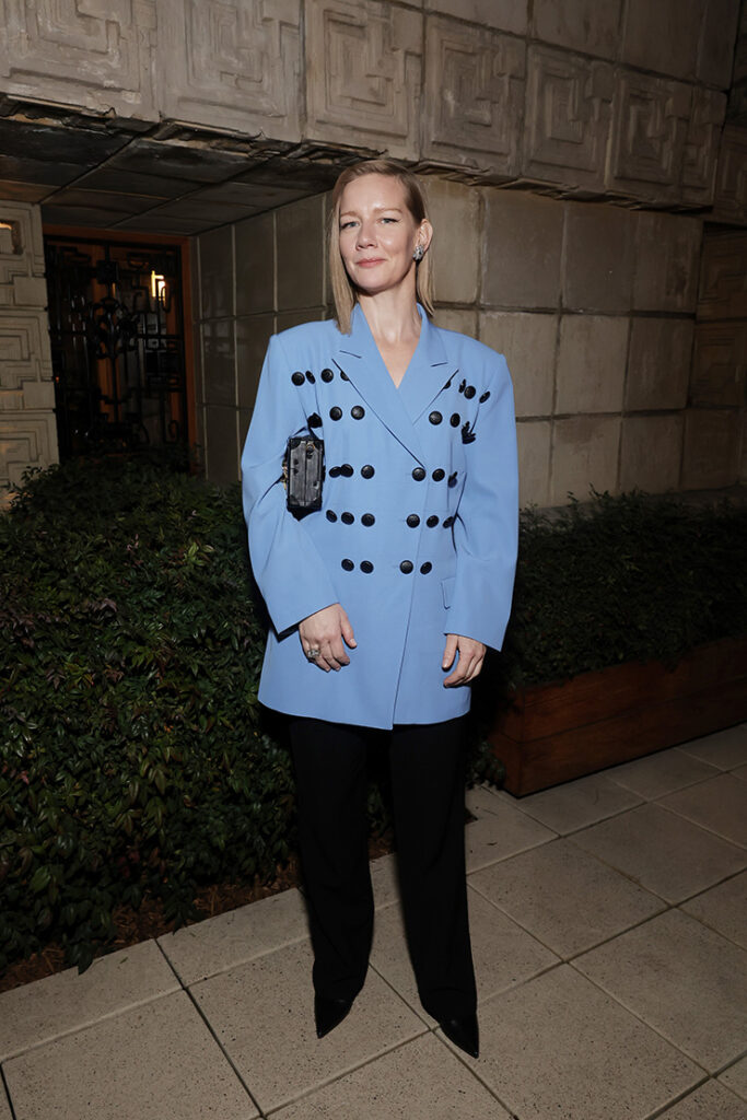 Sandra Hüller at the Louis Vuitton x W Magazine Awards Season Celebration Dinner