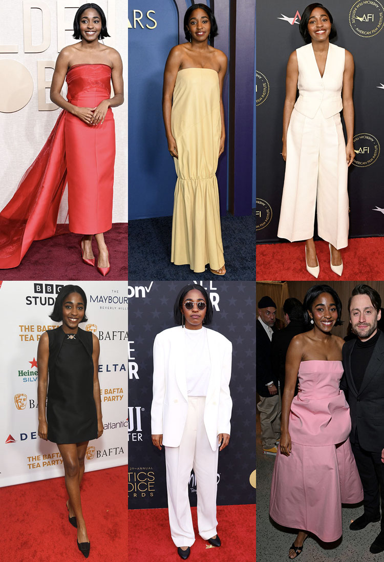 Which Ayo Edebiri Awards Season Look Was Your Favourite?