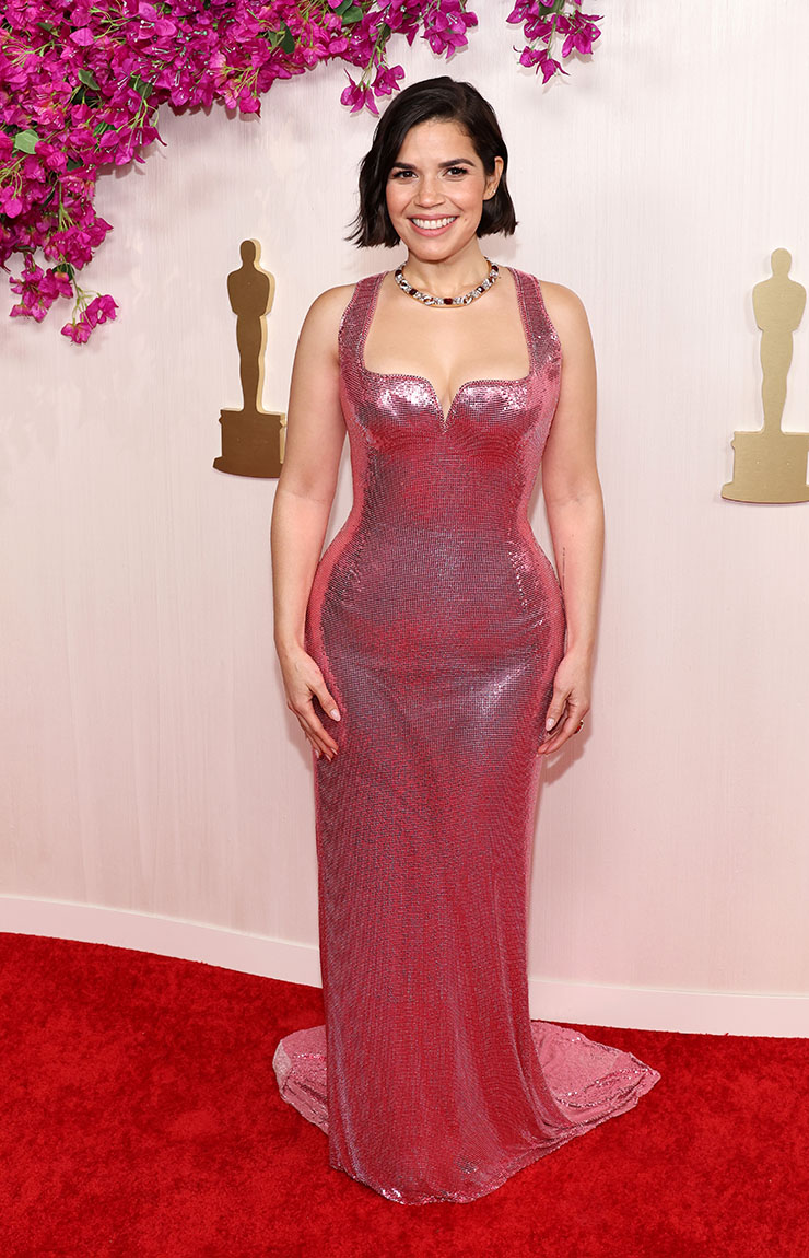 America Ferrera Wore Atelier Versace To The 2024 Oscars