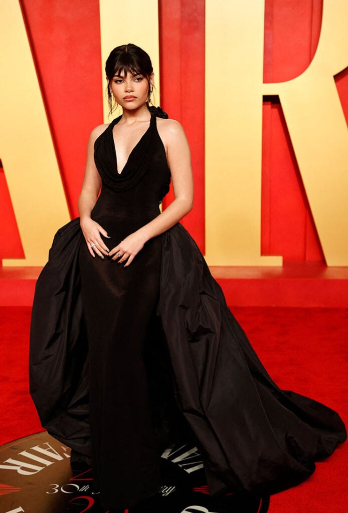 Ariana Greenblatt attends the 2024 Vanity Fair Oscar Party 