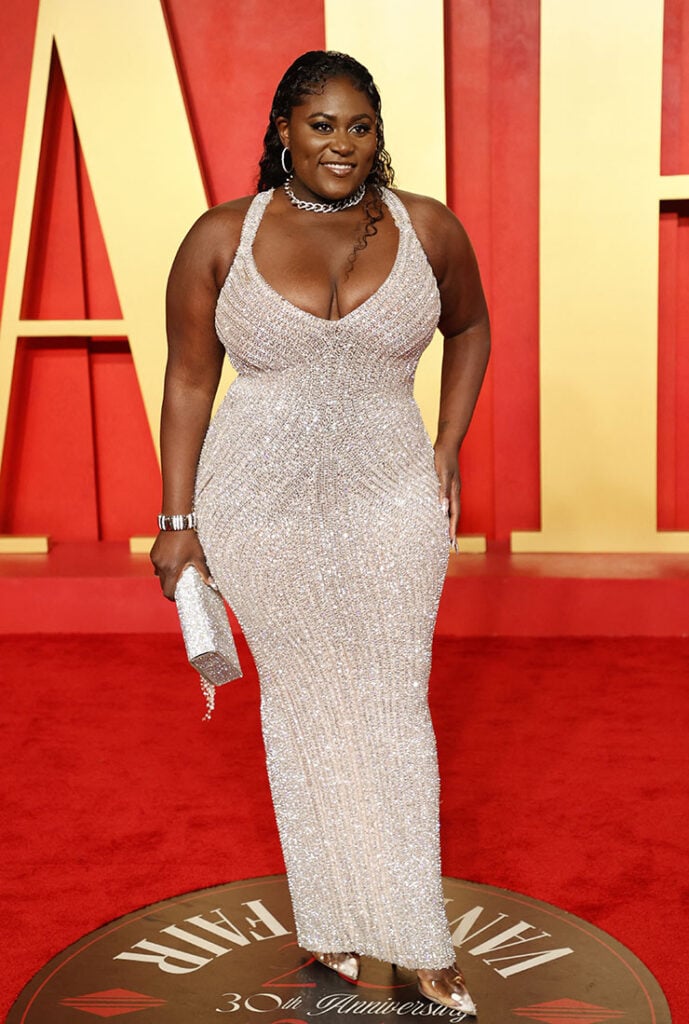 Danielle Brooks attends the 2024 Vanity Fair Oscar Party 