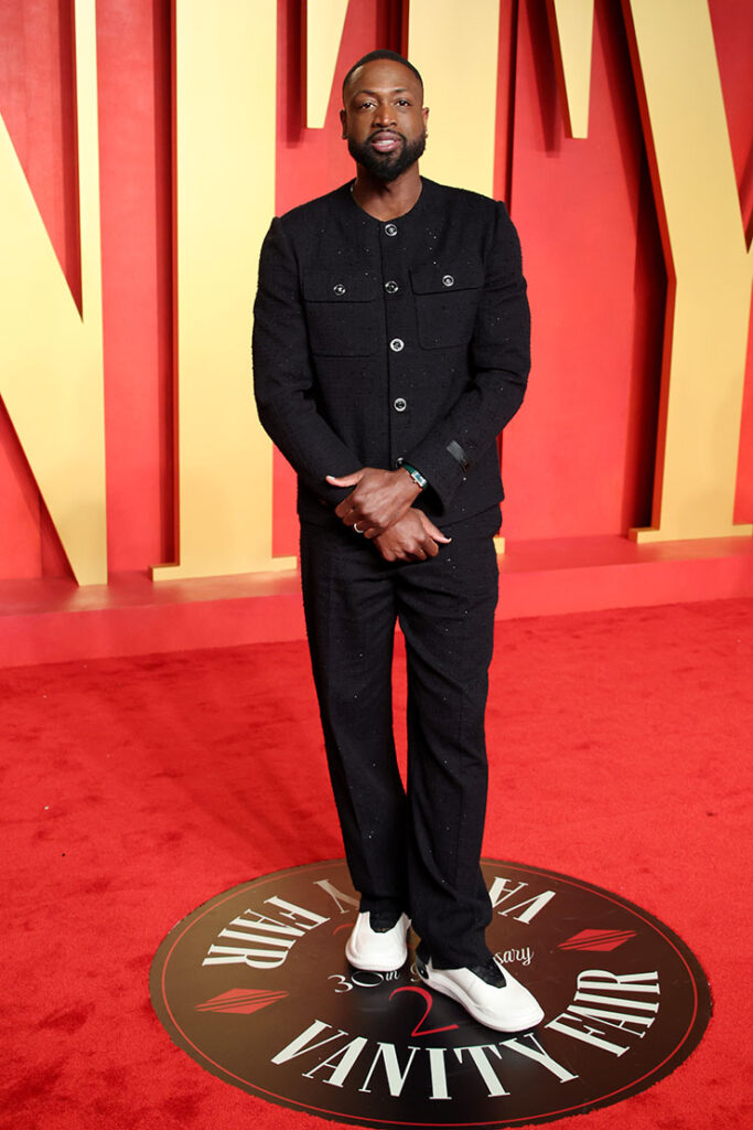Dwyane Wade attends the 2024 Vanity Fair Oscar Party