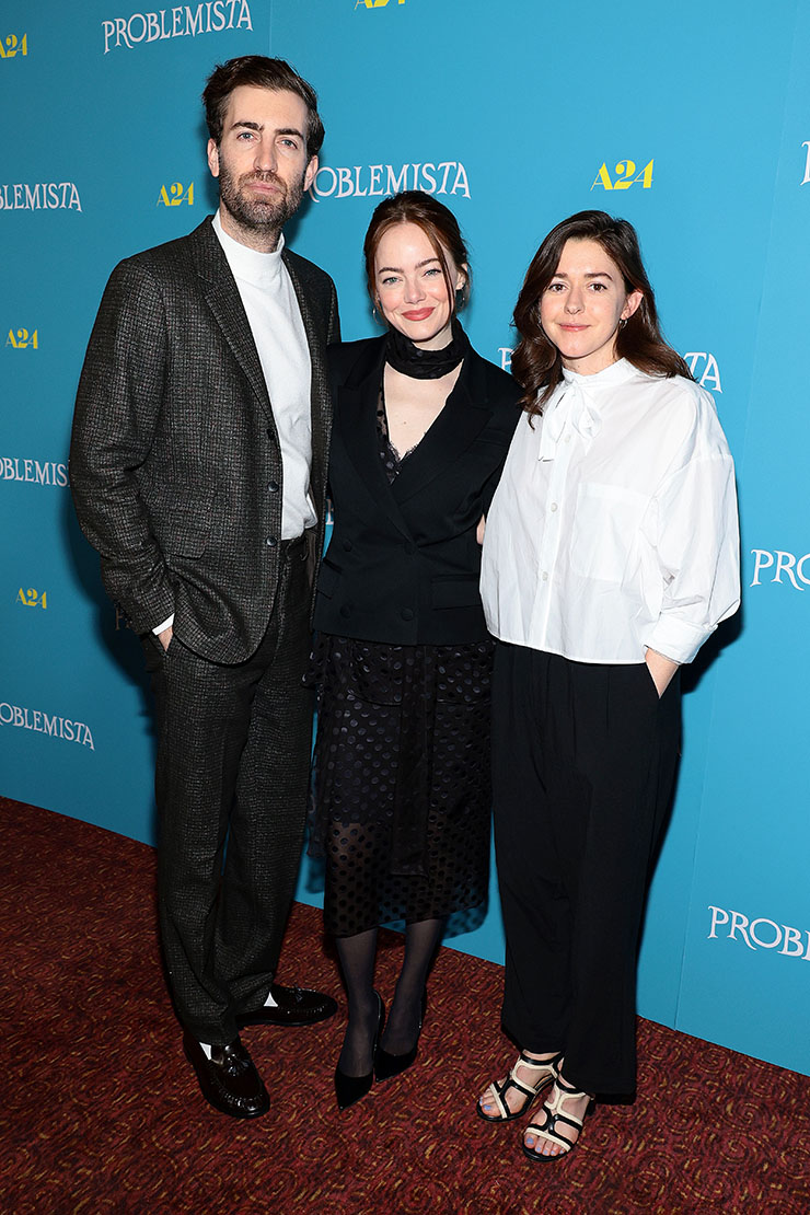 Emma Stone Wore Givenchy To The ‘Problemista’ New York Screening