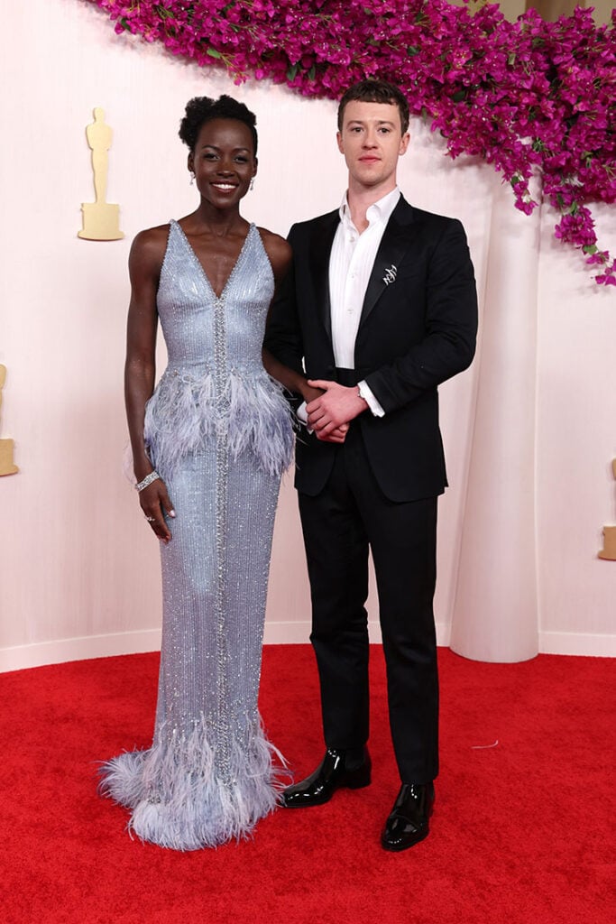 Joseph Quinn at the 2024 Oscars.