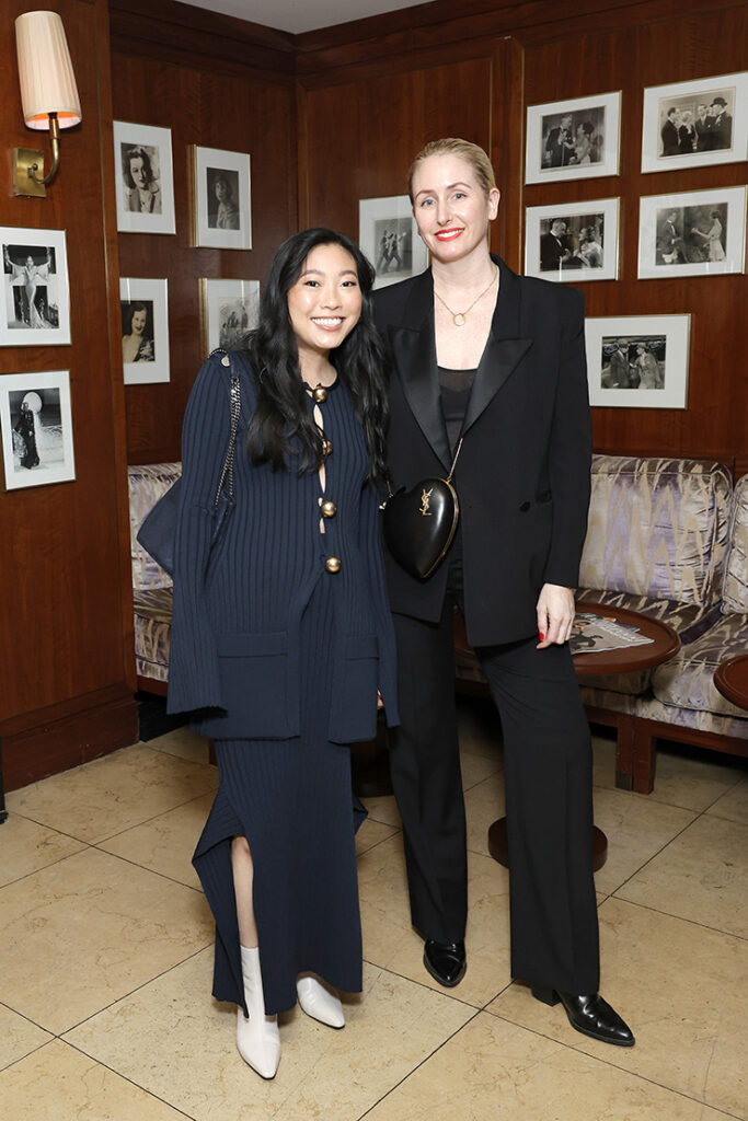 Awkwafina and Erica Cloud attends THR Power Stylists presented by Instagram