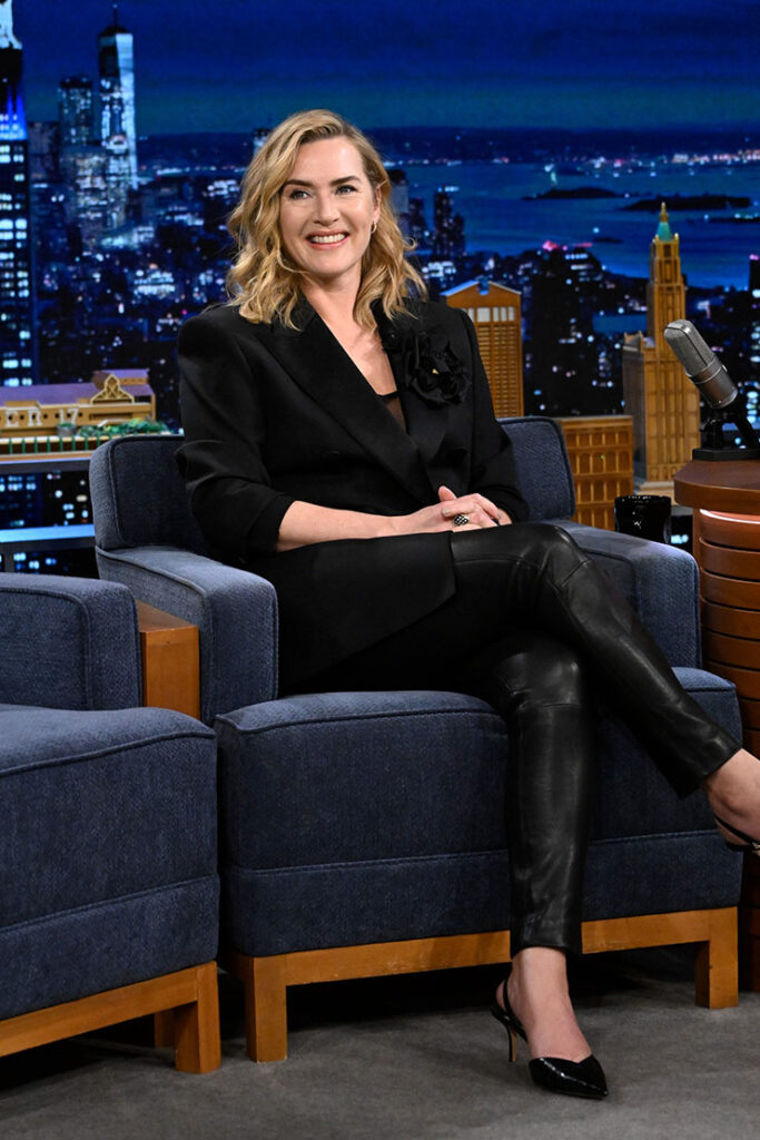 Kate Winslet Wore Givenchy and Dolce & Gabbana Promoting 'The Regime'