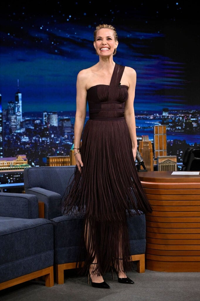 Leslie Bibb on The Tonight Show Starring Jimmy Fallon