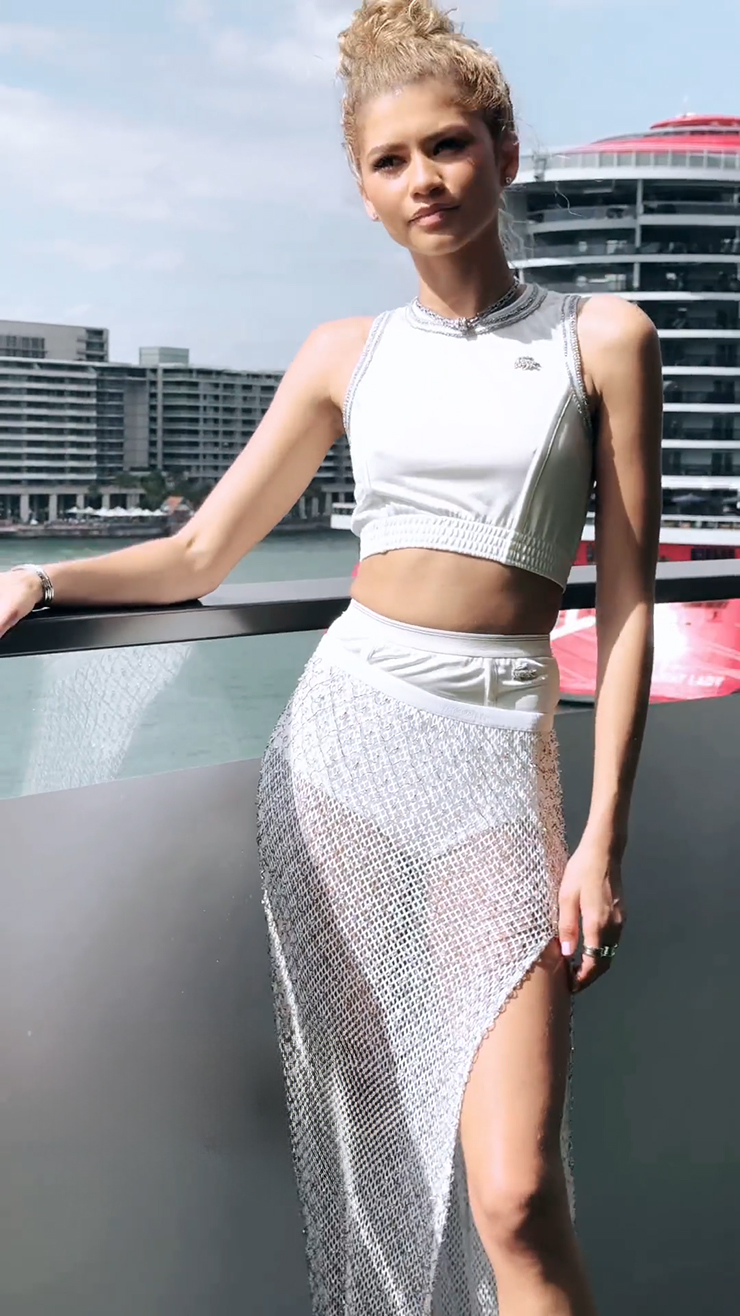 Zendaya Wore Lacoste To ‘Challengers’ Sydney Photocall