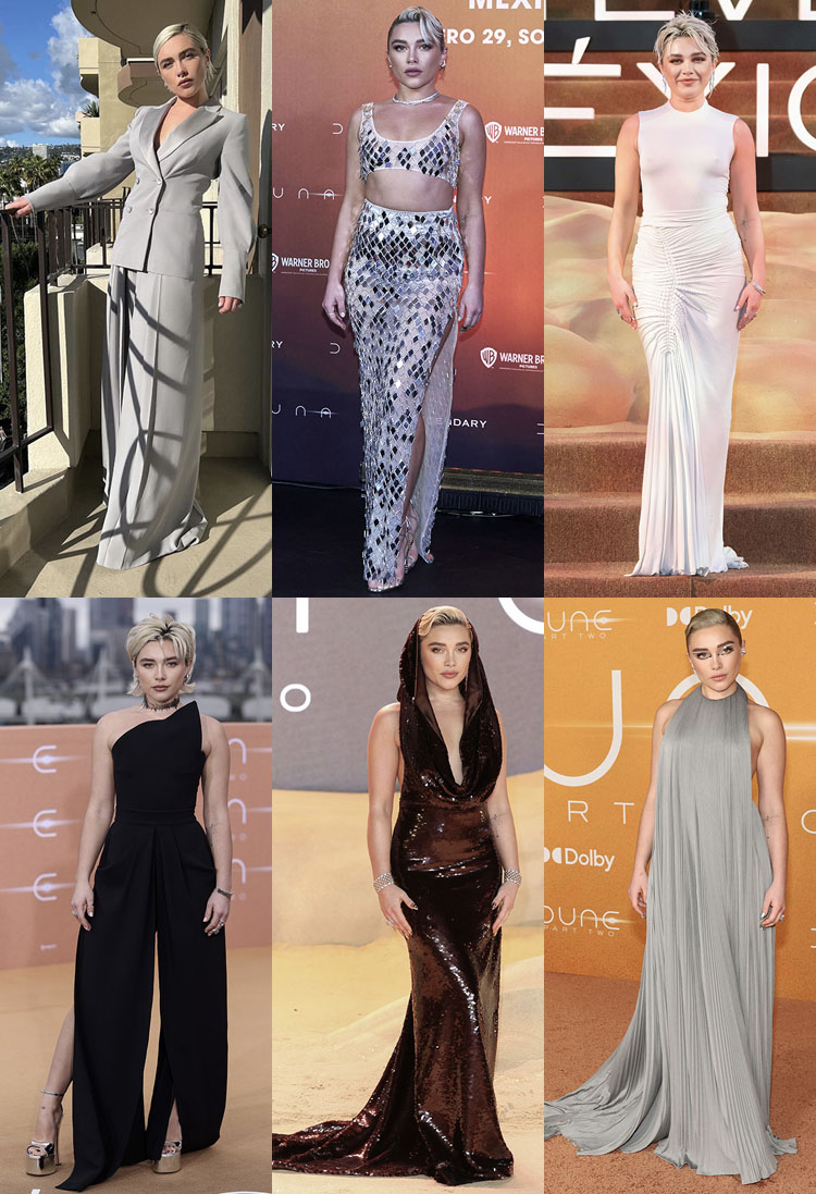 Which Florence Pugh ‘Dune: Part Two’ Promo Tour Look Was Your Favourite?