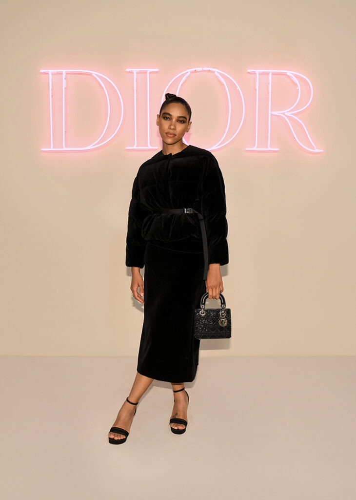 Alexandra Shipp Front Row @ Dior Pre-Fall 2024