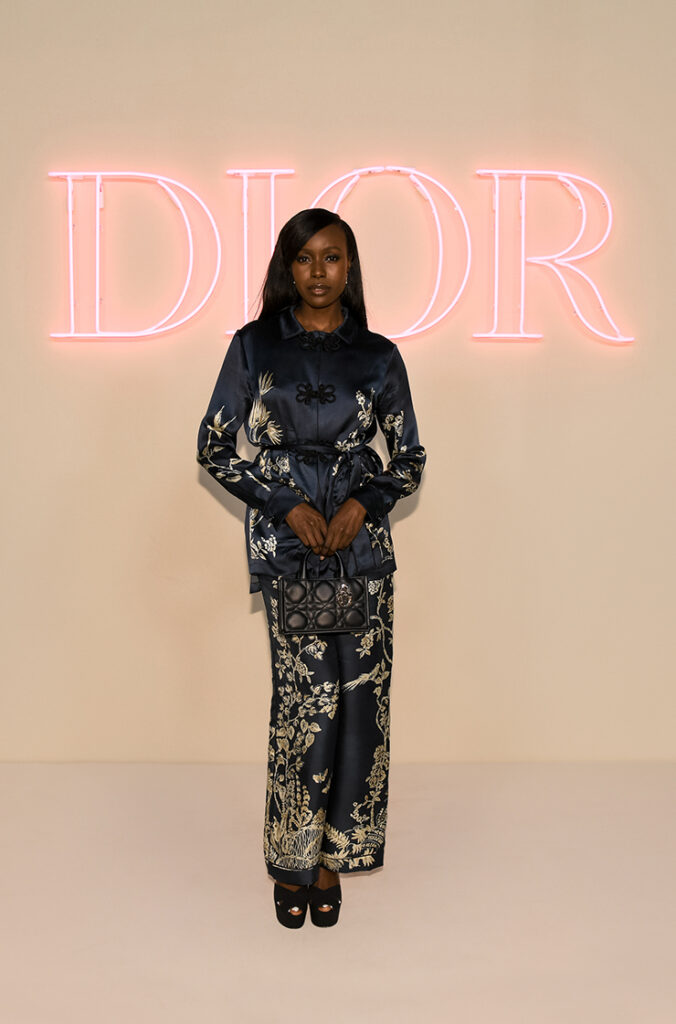 Anna Diop Front Row @ Dior Pre-Fall 2024