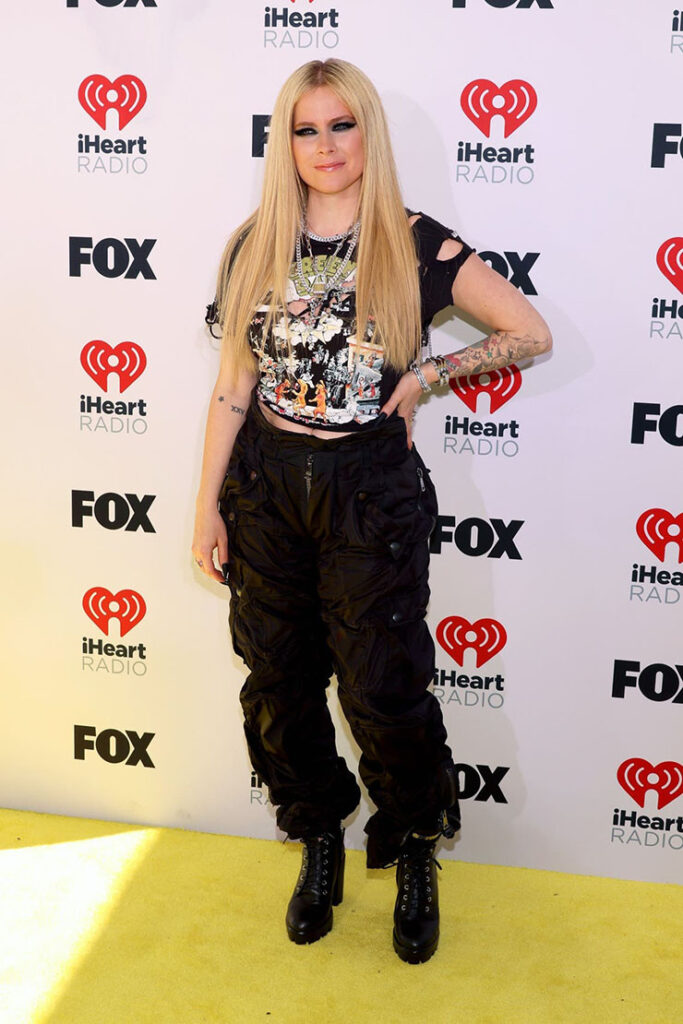 Avril Lavigne at the 2024 iHeartRadio Music Awards