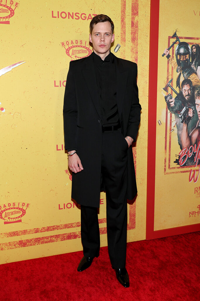  Bill Skarsgård attends the "Boy Kills World" US Premiere 