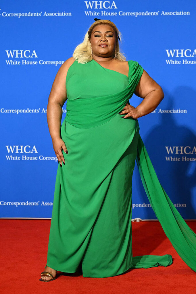 Da’Vine Joy Randolph attends the 2024 White House Correspondents’ Dinner