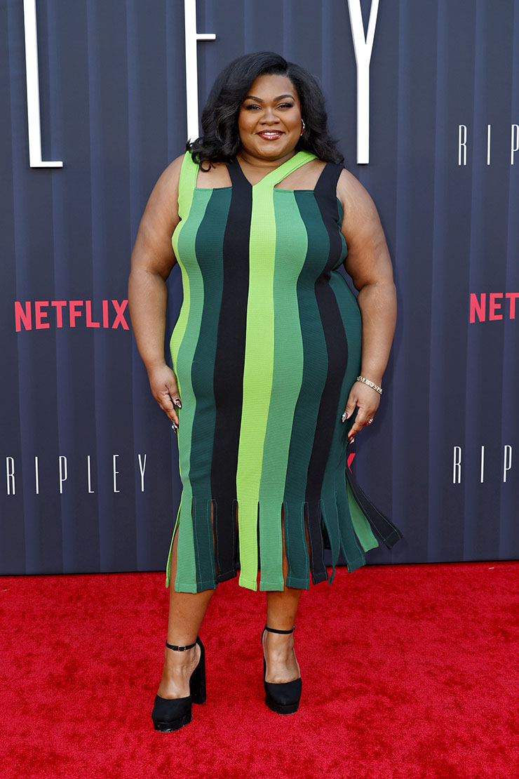 Da’Vine Joy Randolph Wore Christopher John Rogers To The ‘Ripley’ LA Premiere