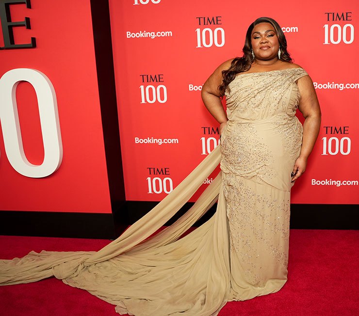 Da'Vine Joy Randolph Wore  Elisabetta Franchi To The 2024 Time100 Gala 
