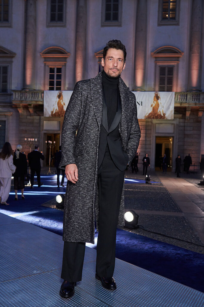 David Gandy at the 'From the Heart to the Hands: Dolce & Gabbana' Exhibition Opening Night