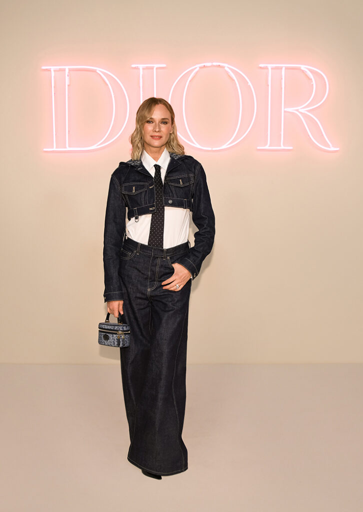 Diane Kruger Front Row @ Dior Pre-Fall 2024