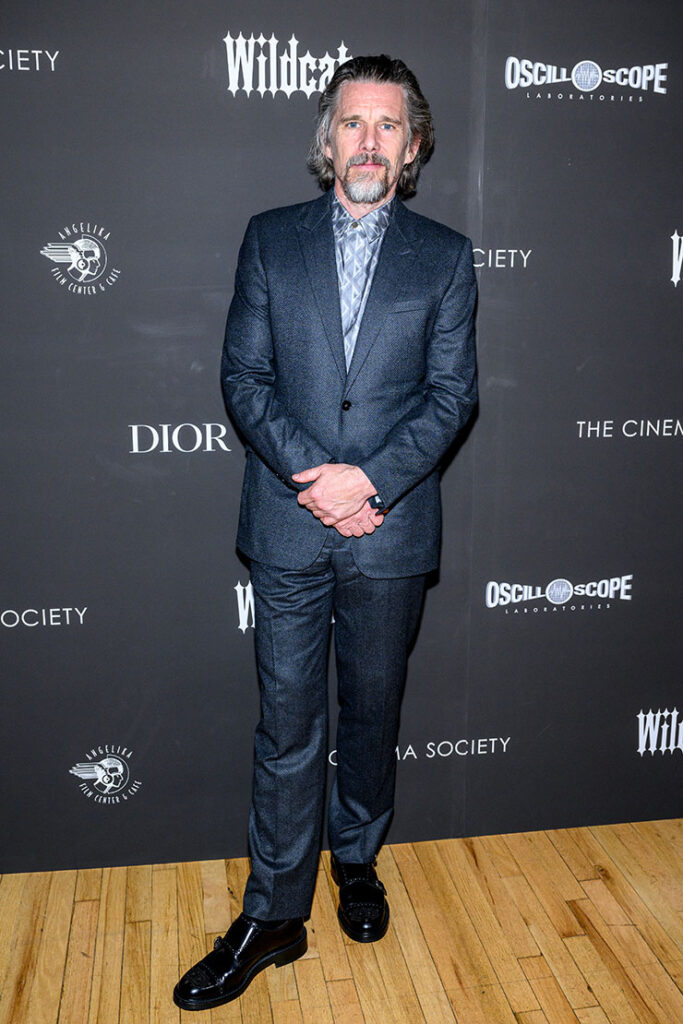 Ethan Hawke attends a screening of "Wildcat"
